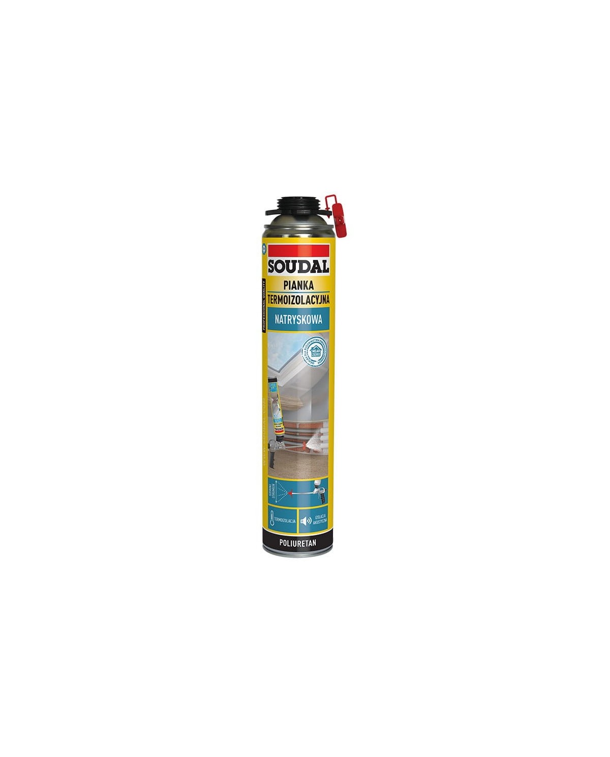 Soudal Piana Termoizolacyjna 700ml - Doskonała Izolacja Soudal Piana Termoizolacyjna 700ml - Doskonała Izolacja