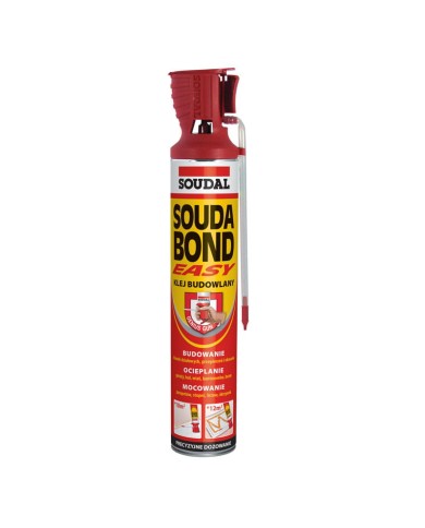 Klej poliuretanowy SOUDAL w aerozolu 750ml - Wysoka jakość! Klej poliuretanowy SOUDAL w aerozolu 750ml - Wysoka jakość!