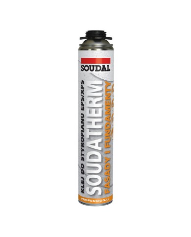SOUDAL Poliuretanowy klej do styropianu 750ml - Wysoka jakość SOUDAL Poliuretanowy klej do styropianu 750ml - Wysoka jakość