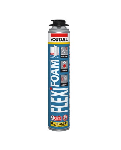 SOUDAL Pianka FLEXIFOAM 750 ml - Wysoka jakość i wydajność SOUDAL Pianka FLEXIFOAM 750 ml - Wysoka jakość i wydajność