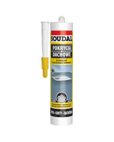 SOUDAL Uszczelniacz dekarski 280 mL - Wysoka jakość i trwałość SOUDAL Uszczelniacz dekarski 280 mL - Wysoka jakość i trwałość