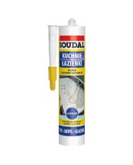 Soudal Silikon Neut. Sanitarny Biały 280 mL - Wysoka Jakość Soudal Silikon Neut. Sanitarny Biały 280 mL - Wysoka Jakość