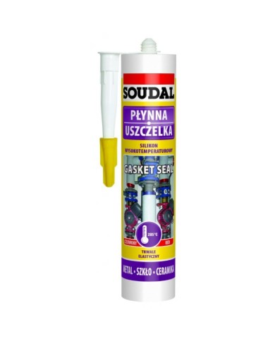 Soudal Silikon Wysokotemperaturowy Czerwony 280ml - Najlepsza Jakość Soudal Silikon Wysokotemperaturowy Czerwony 280ml - Najlepsza Jakość