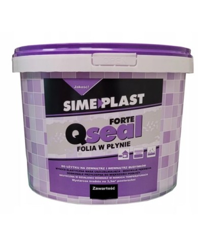Folia w płynie 7 kg Qseal Forte - Wysoka jakość i trwałość Folia w płynie 7 kg Qseal Forte - Wysoka jakość i trwałość