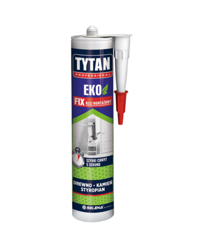 Klej Tytan Montażowy Ekologiczny 290ml - Wysoka Jakość i Ekologia Klej Tytan Montażowy Ekologiczny 290ml - Wysoka Jakość i Ekologia