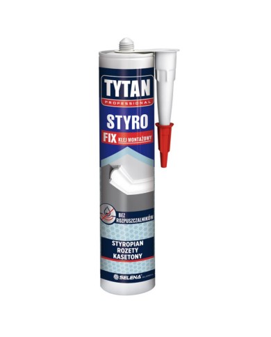 FIX klej montażowy do styropianu 290ml - Wysoka jakość i trwałość FIX klej montażowy do styropianu 290ml - Wysoka jakość i trwałość