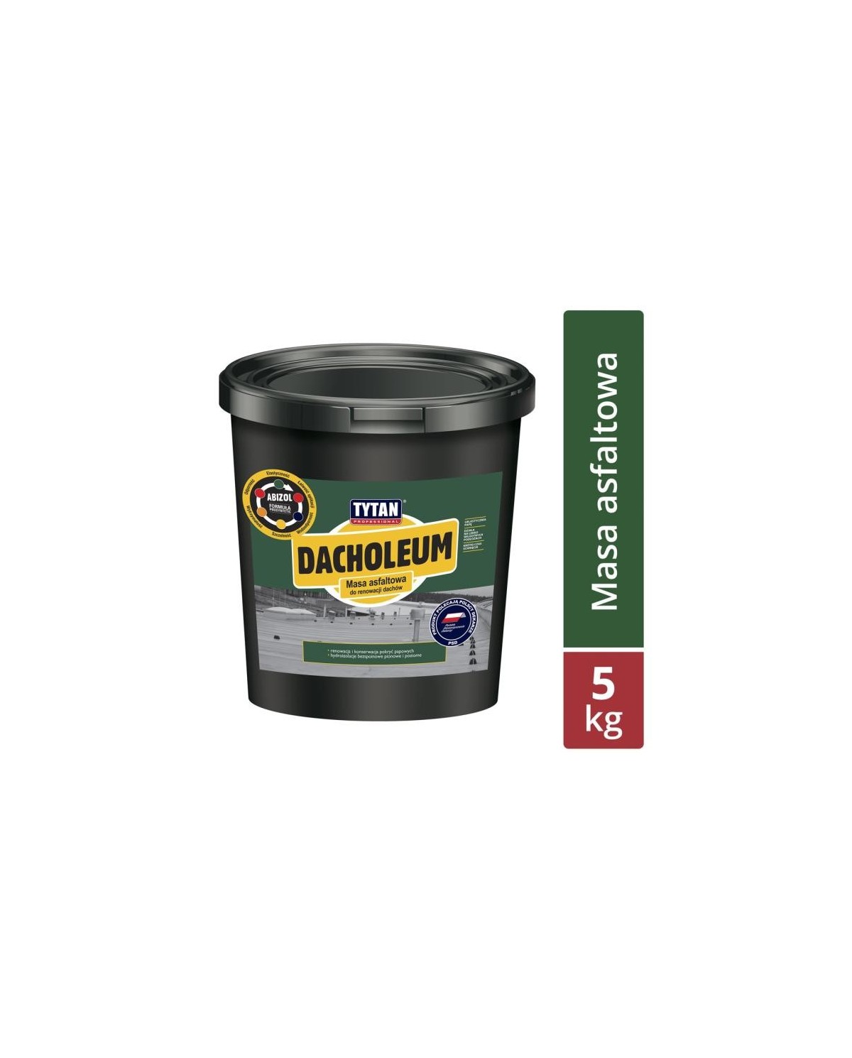 Abizol Dacholeum 5kg - Masa do Renowacji Dachów | Najlepsza Jakość Abizol Dacholeum 5kg - Masa do Renowacji Dachów | Najlepsza Jakość