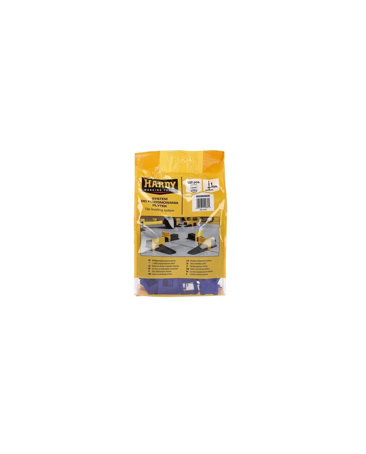 HARDY Klipsy Fuga 1mm - Opakowanie 100 sztuk | Najlepsza cena HARDY Klipsy Fuga 1mm - Opakowanie 100 sztuk | Najlepsza cena