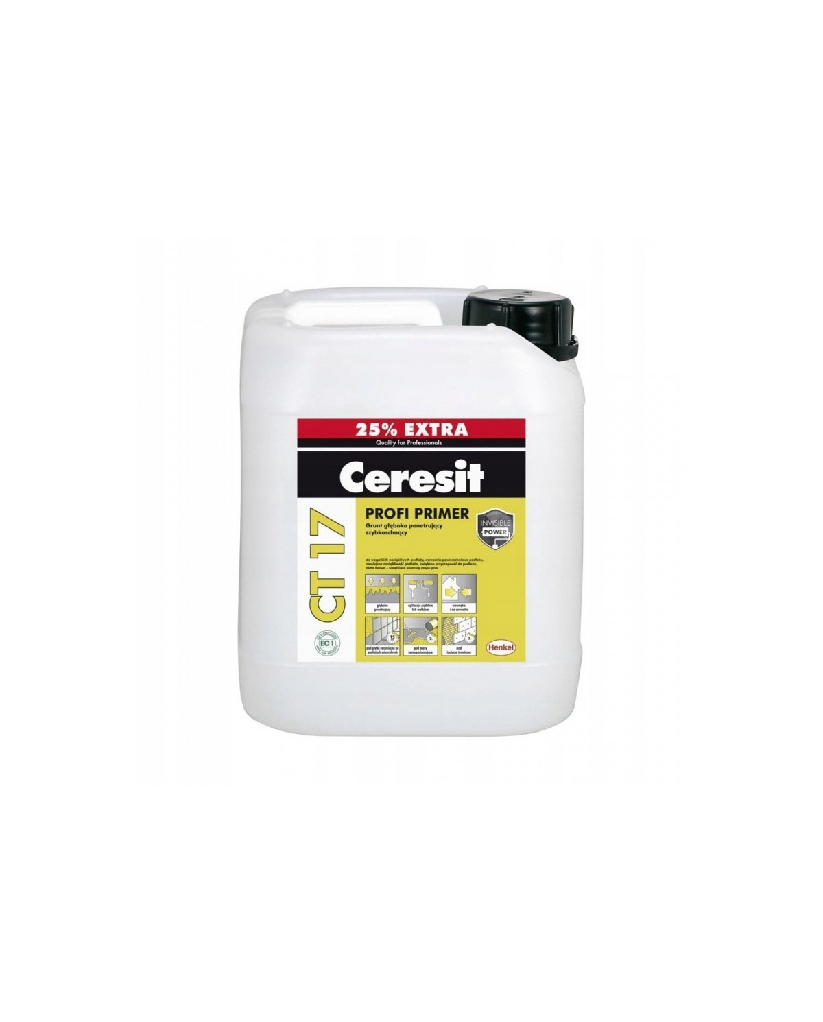 Ceresit CT17 5L - Grunt Promo Pack | Najlepsza cena! Ceresit CT17 5L - Grunt Promo Pack | Najlepsza cena!