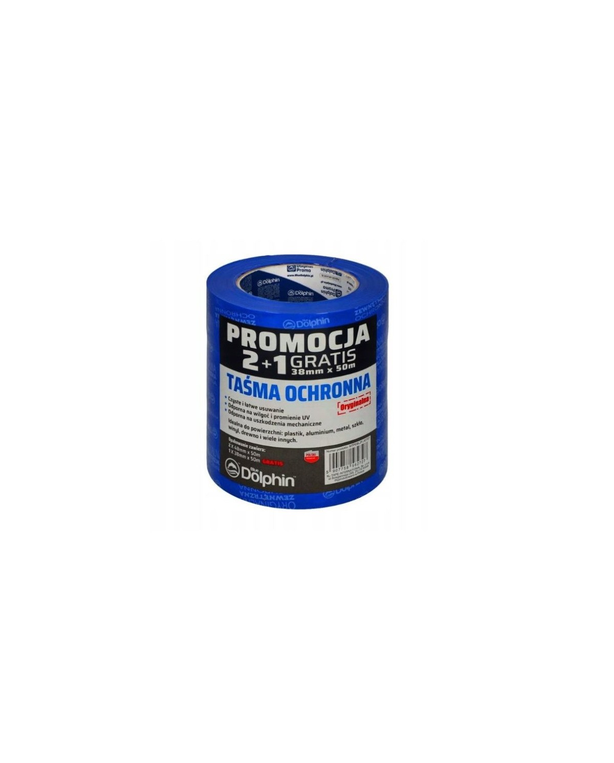 Zewnętrzna MT-PE (BL) 2x48mm x 50m + 1x38mm x 50m GRATIS! Zewnętrzna MT-PE (BL) 2x48mm x 50m + 1x38mm x 50m GRATIS!