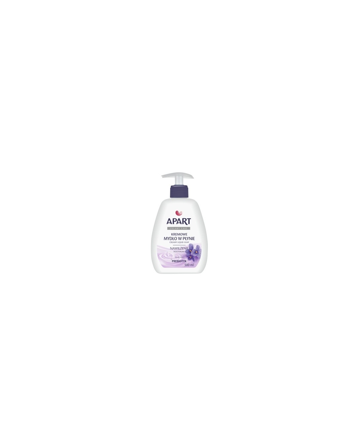 APART 500ml mydło w płynie FIOŁEK - kremowa pielęgnacja APART 500ml mydło w płynie FIOŁEK - kremowa pielęgnacja