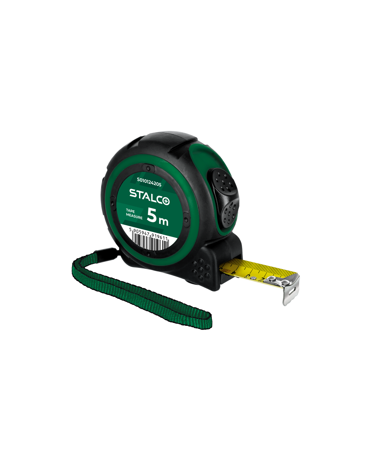 STALCO Miara zwijana 5m x 19mm - Precyzyjne pomiary w Twoich rękach STALCO Miara zwijana 5m x 19mm - Precyzyjne pomiary w Twoich rękach
