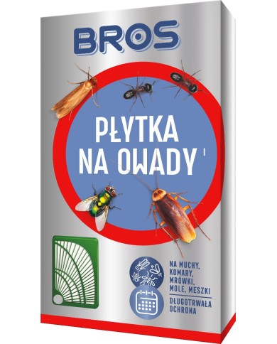 Płytka na owady BROS - Skuteczna ochrona przed insektami Płytka na owady BROS - Skuteczna ochrona przed insektami