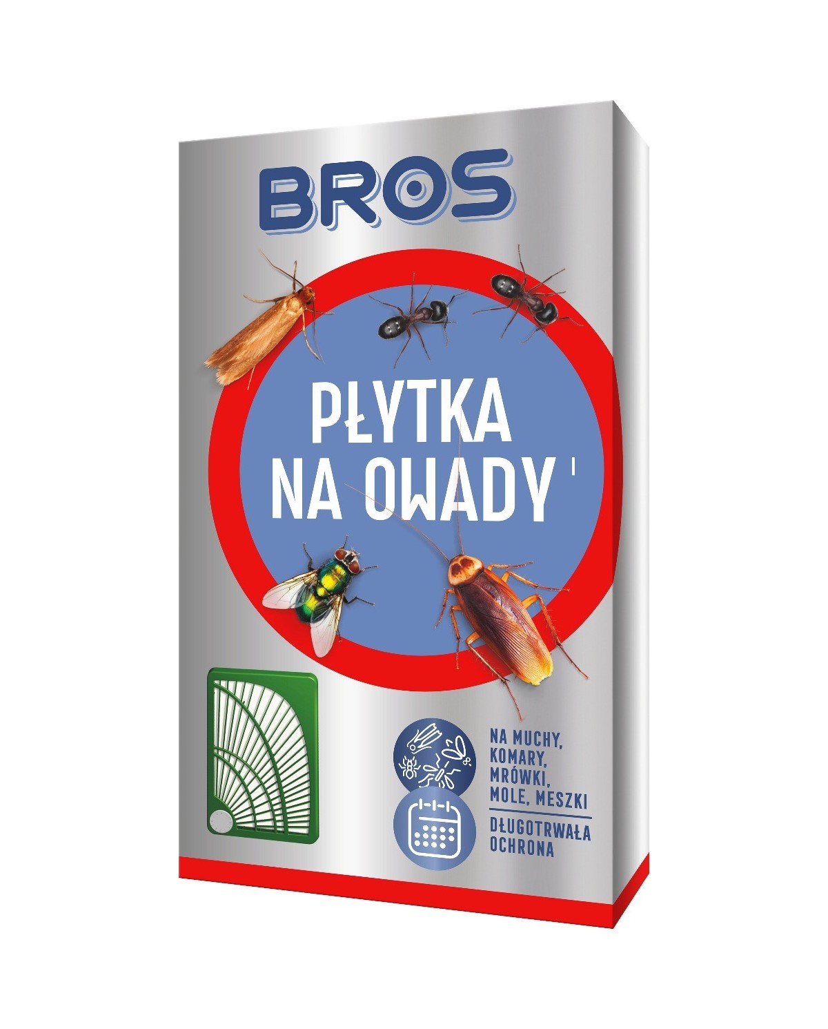 Płytka na owady BROS - Skuteczna ochrona przed insektami Płytka na owady BROS - Skuteczna ochrona przed insektami