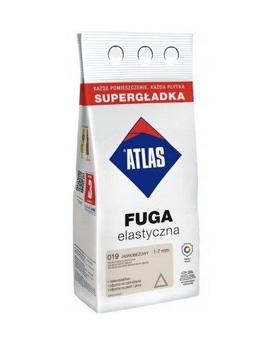 Atlas Fuga Elastyczna 019 Jasny Beż 3 kg - Wysoka Jakość Atlas Fuga Elastyczna 019 Jasny Beż 3 kg - Wysoka Jakość
