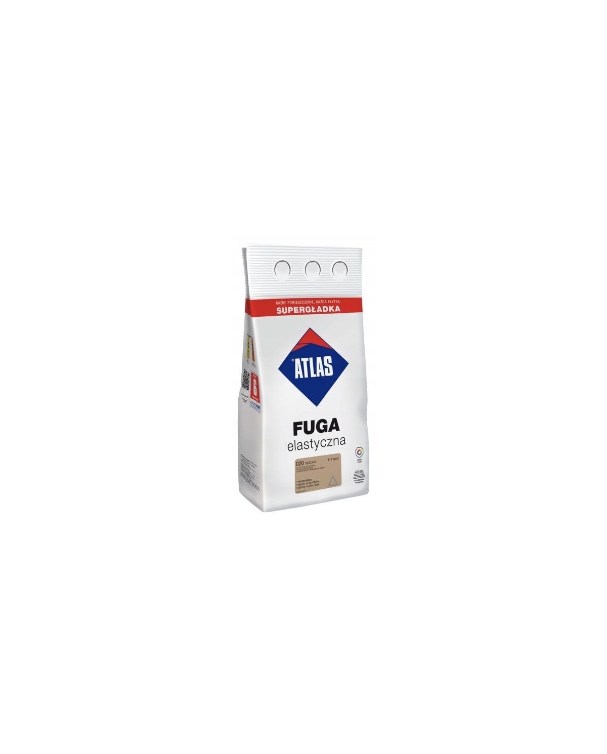 Atlas Fuga Elastyczna 020 Beżowy 3 kg - Wysoka Jakość