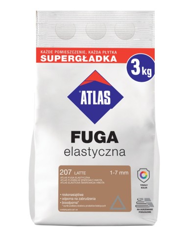 Atlas Fuga Elastyczna 207 Latte 3 kg - Wysoka Jakość i Trwałość Atlas Fuga Elastyczna 207 Latte 3 kg - Wysoka Jakość i Trwałość