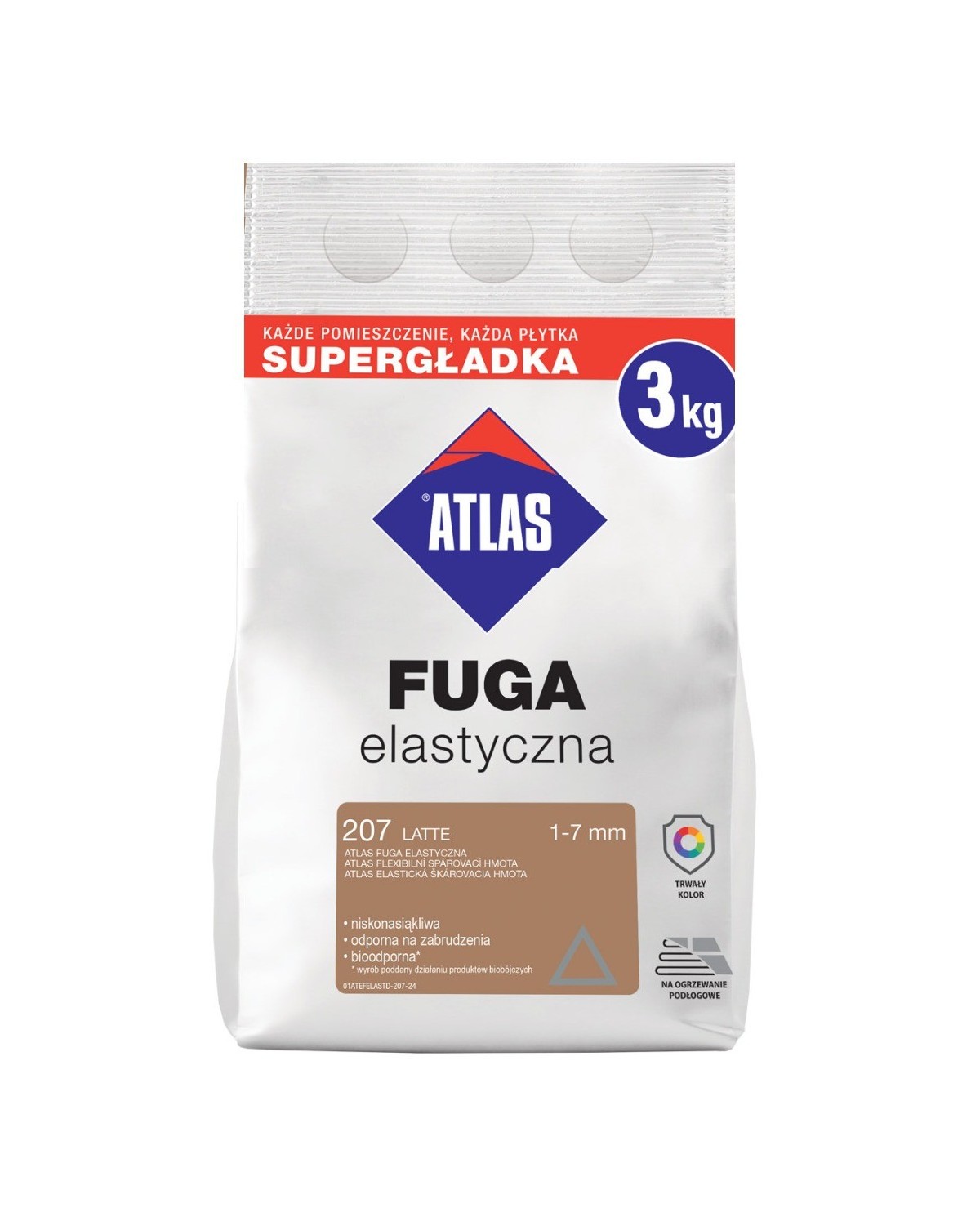 Atlas Fuga Elastyczna 210 Kakao 3 kg - Wysoka Jakość i Trwałość Atlas Fuga Elastyczna 210 Kakao 3 kg - Wysoka Jakość i Trwałość