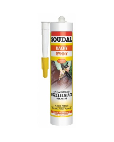 Specjal.uszcz.dekarski brązowy 280 mL - Wysoka jakość uszczelnień Specjal.uszcz.dekarski brązowy 280 mL - Wysoka jakość uszczelnień