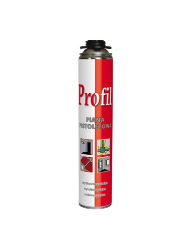 Soudal Piana Pistoletowa PROFIL 750ml - Wysoka Jakość i Wydajność Soudal Piana Pistoletowa PROFIL 750ml - Wysoka Jakość i Wydajność