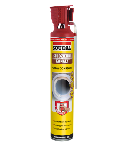 Pianka do kręgów studziennych B3 750ml - Skuteczna ochrona Pianka do kręgów studziennych B3 750ml - Skuteczna ochrona