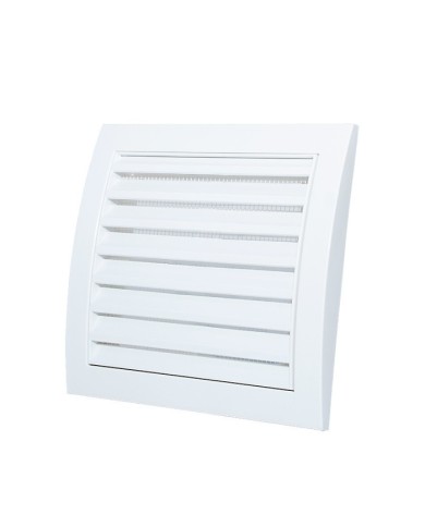Osłona wentylacyjna z siatką 150x150 mm - Biała, Wysoka Jakość Osłona wentylacyjna z siatką 150x150 mm - Biała, Wysoka Jakość