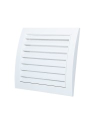 Osłona wentylacyjna z siatką 150x150 mm - Biała, Wysoka Jakość Osłona wentylacyjna z siatką 150x150 mm - Biała, Wysoka Jakość