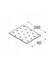 Płytka perforowana 60x200 PP 7 - Wysoka jakość i trwałość Płytka perforowana 60x200 PP 7 - Wysoka jakość i trwałość