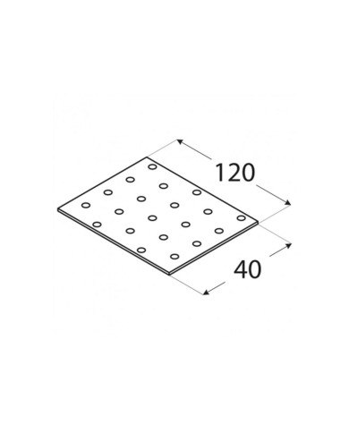 Płytka perforowana 40x120 PP 3 - Wysoka jakość i trwałość Płytka perforowana 40x120 PP 3 - Wysoka jakość i trwałość