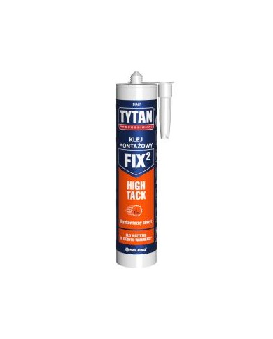 FIX2 High Tack Klej Montażowy 290 ml - Wytrzymałe i Szybkie Mocowanie FIX2 High Tack Klej Montażowy 290 ml - Wytrzymałe i Szybkie Mocowanie