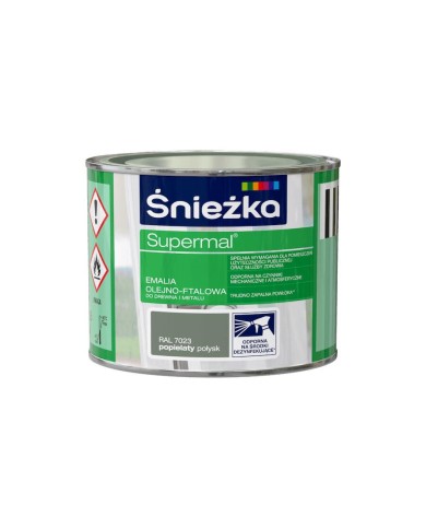 Emalia SUPERMAL popielaty 0.2L - Wysoka jakość i trwałość Emalia SUPERMAL popielaty 0.2L - Wysoka jakość i trwałość