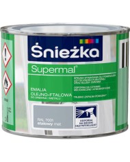 Emalia SUPERMAL stalowy mat 0.2L - Wysoka jakość i trwałość Emalia SUPERMAL stalowy mat 0.2L - Wysoka jakość i trwałość