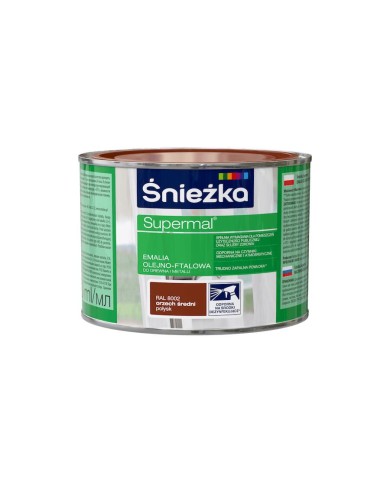 Farba Supermal Orzech Średni 0,4 L - ŚNIEŻKA | Wysoka Jakość Farba Supermal Orzech Średni 0,4 L - ŚNIEŻKA | Wysoka Jakość
