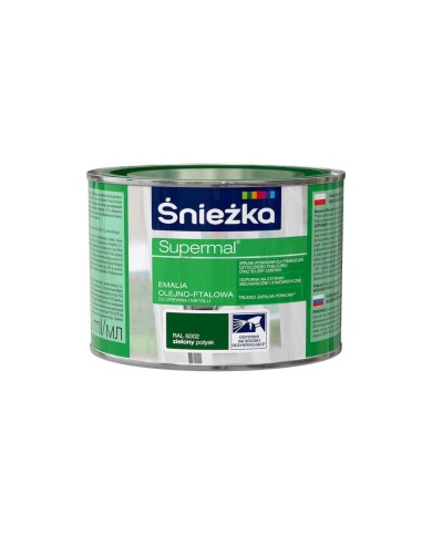 Farba Supermal Zielony 0,4 L - ŚNIEŻKA | Wysoka Jakość Farba Supermal Zielony 0,4 L - ŚNIEŻKA | Wysoka Jakość