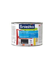 Farba Supermal A500 czarny półpołysk 0,4 L - ŚNIEŻKA Farba Supermal A500 czarny półpołysk 0,4 L - ŚNIEŻKA