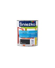 Supermal A500 czarny półpołysk 0,8L - farba akrylowa do wnętrz Supermal A500 czarny półpołysk 0,8L - farba akrylowa do wnętrz