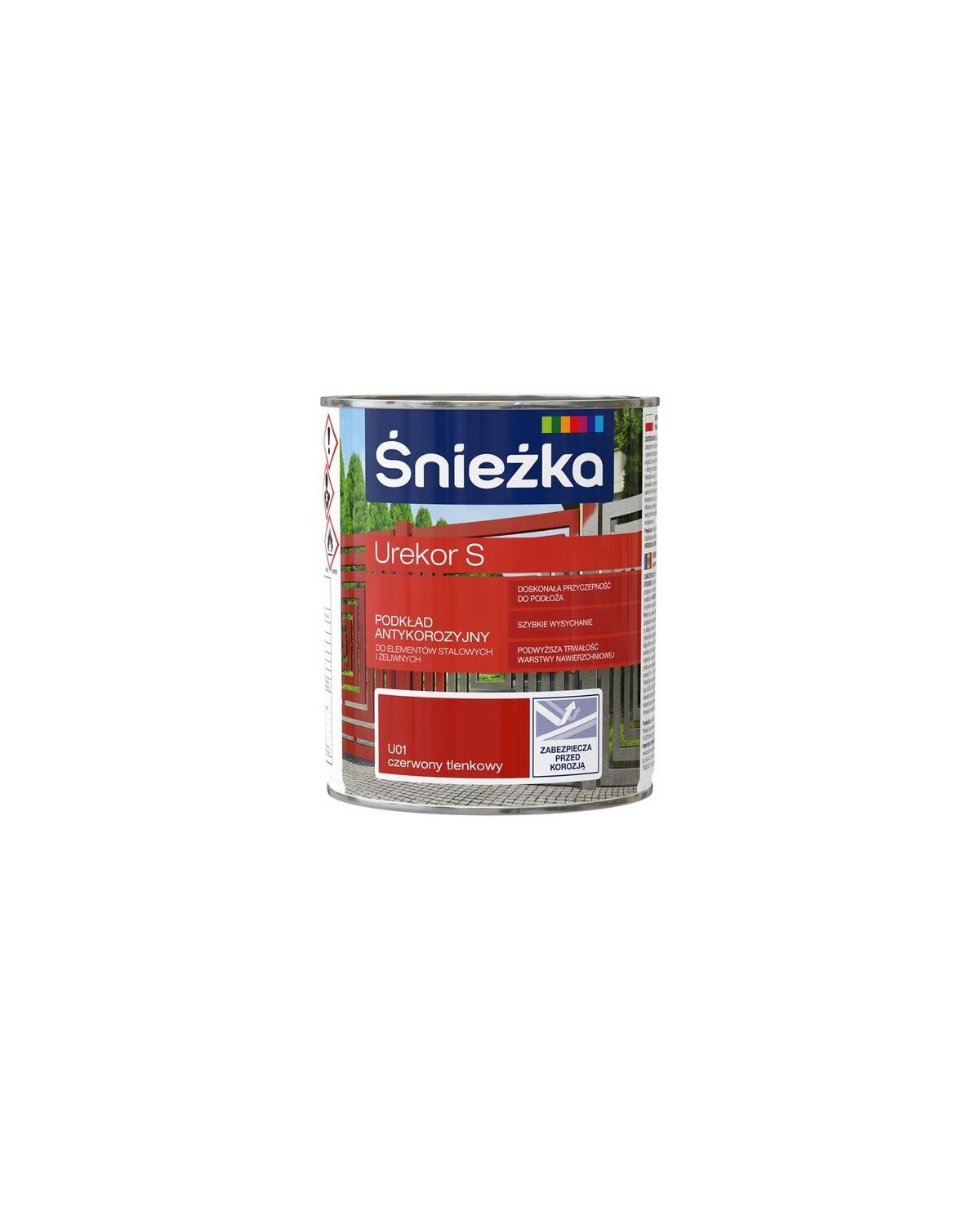 UREKOR S podkład czerwony 0,8L - Wysoka jakość i trwałość