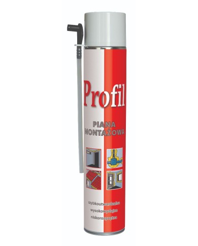 Soudal Piana Montażowa PROFIL 750ml - Wysoka Jakość i Wydajność Soudal Piana Montażowa PROFIL 750ml - Wysoka Jakość i Wydajność