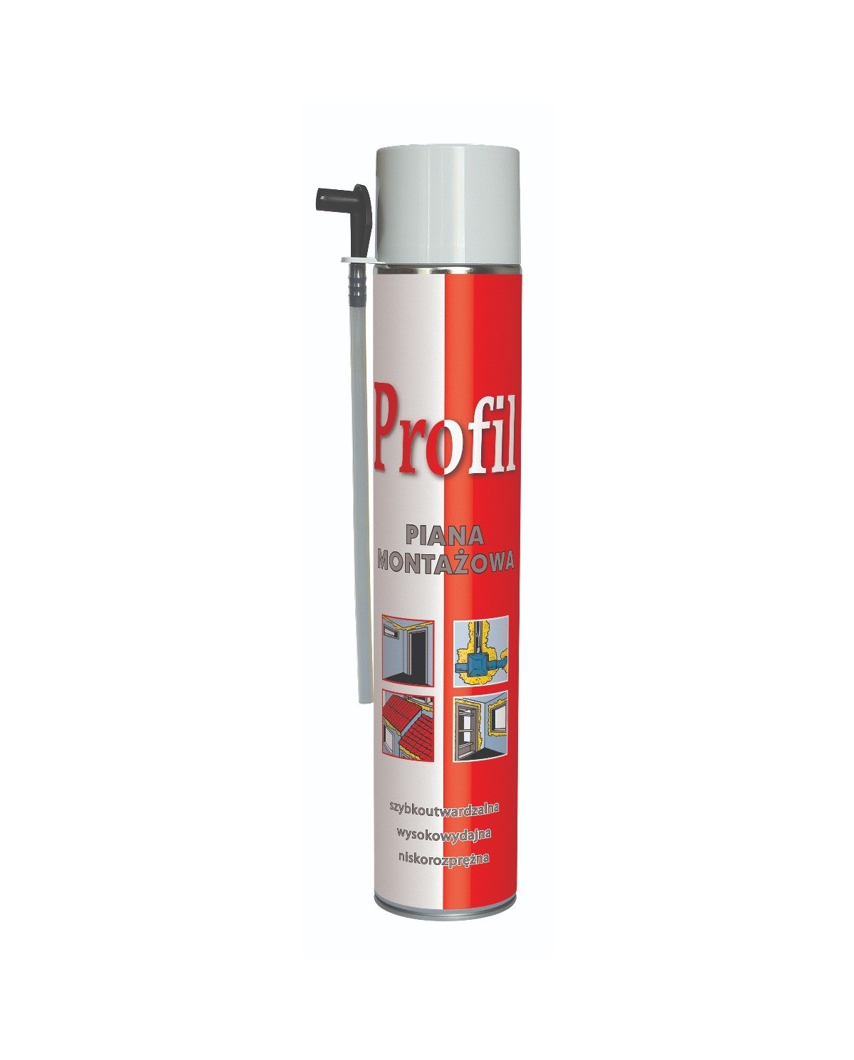 Soudal Piana Montażowa PROFIL 750ml - Wysoka Jakość i Wydajność Soudal Piana Montażowa PROFIL 750ml - Wysoka Jakość i Wydajność