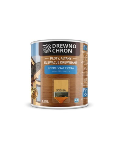 Drewnochron Sosna 0,75L - Ochrona Drewna i Estetyka Drewnochron Sosna 0,75L - Ochrona Drewna i Estetyka
