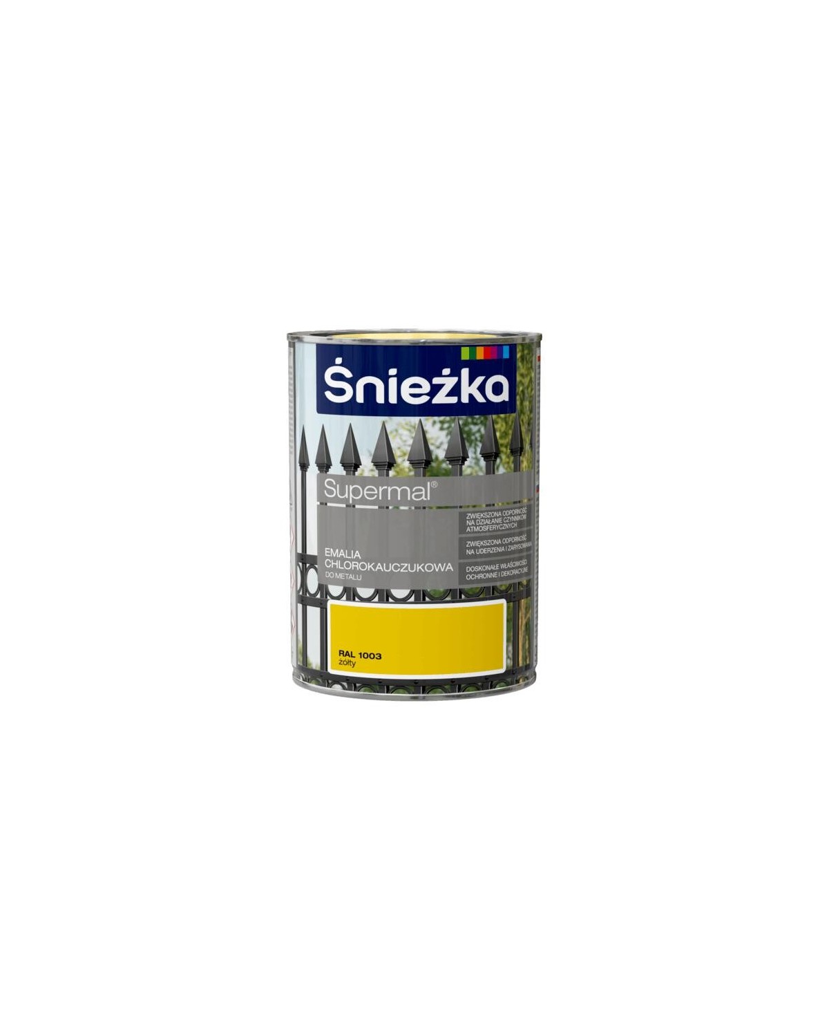 Emalia chlorok. żółta 0,9l ŚNIEŻKA - Wysoka jakość i trwałość Emalia chlorok. żółta 0,9l ŚNIEŻKA - Wysoka jakość i trwałość