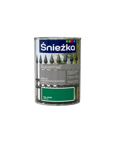 Emalia chlorok. zielony 0,9l ŚNIEŻKA - Wysoka jakość i trwałość Emalia chlorok. zielony 0,9l ŚNIEŻKA - Wysoka jakość i trwałość