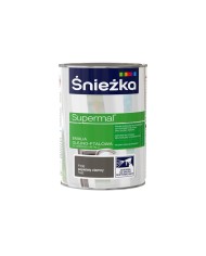 Emalia SUPERMAL popielaty ciemny mat 0,8L - Wysoka jakość Emalia SUPERMAL popielaty ciemny mat 0,8L - Wysoka jakość