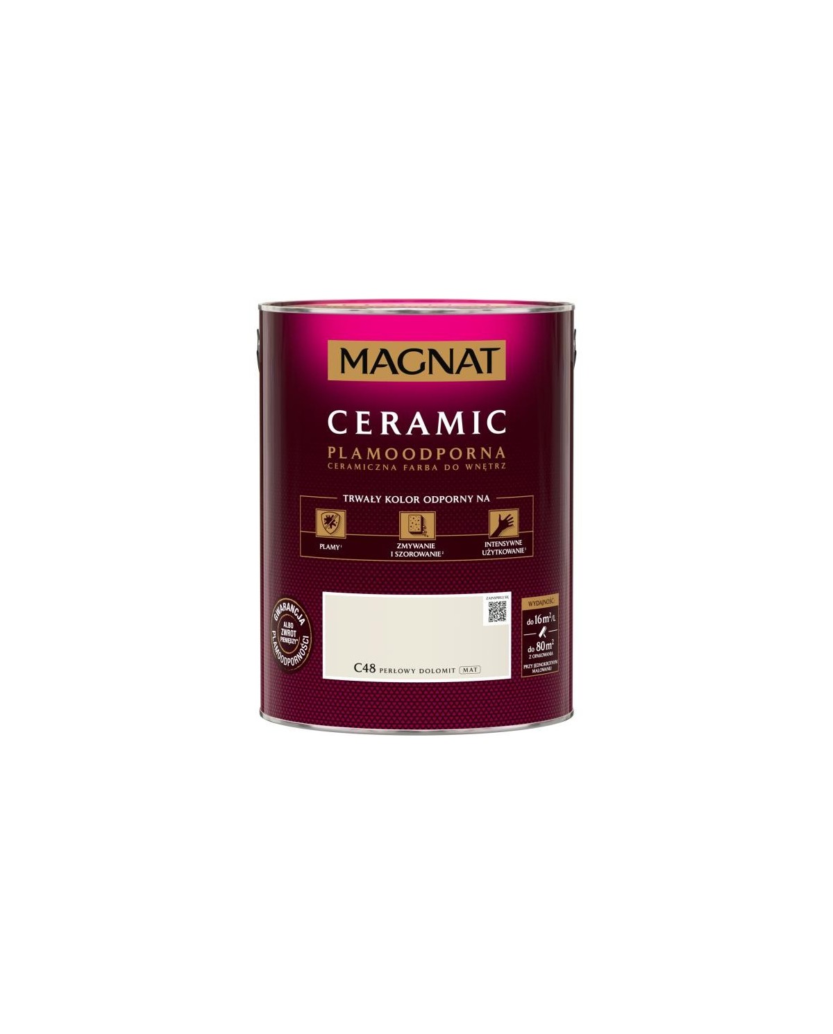 Magnat Ceramic Perłowy Dolomit 5L - Wysoka Jakość i Trwałość