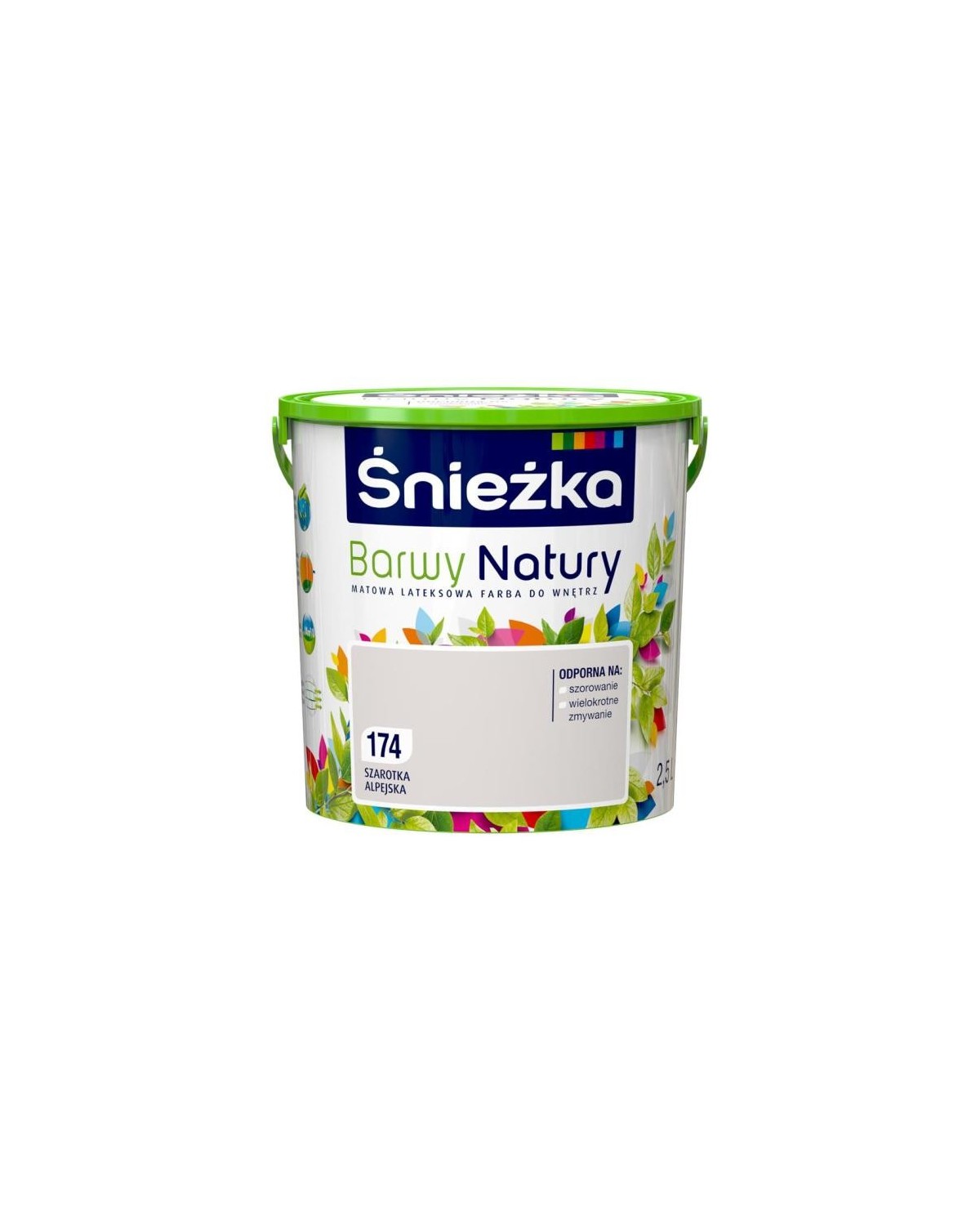 ŚNIEŻKA B.NATURY 2,5L - Szarotka Alpejska 174 - Wysoka Jakość