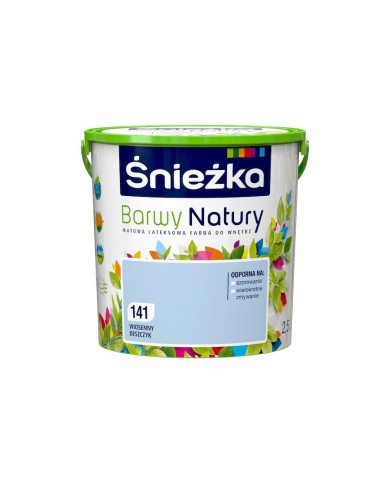 Wiosenny deszczyk 141 BarwyNaturyT - Farba 2,5L do wnętrz Wiosenny deszczyk 141 BarwyNaturyT - Farba 2,5L do wnętrz