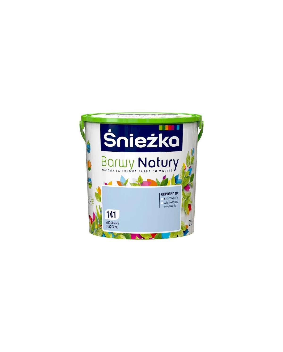 Wiosenny deszczyk 141 BarwyNaturyT - Farba 2,5L do wnętrz Wiosenny deszczyk 141 BarwyNaturyT - Farba 2,5L do wnętrz