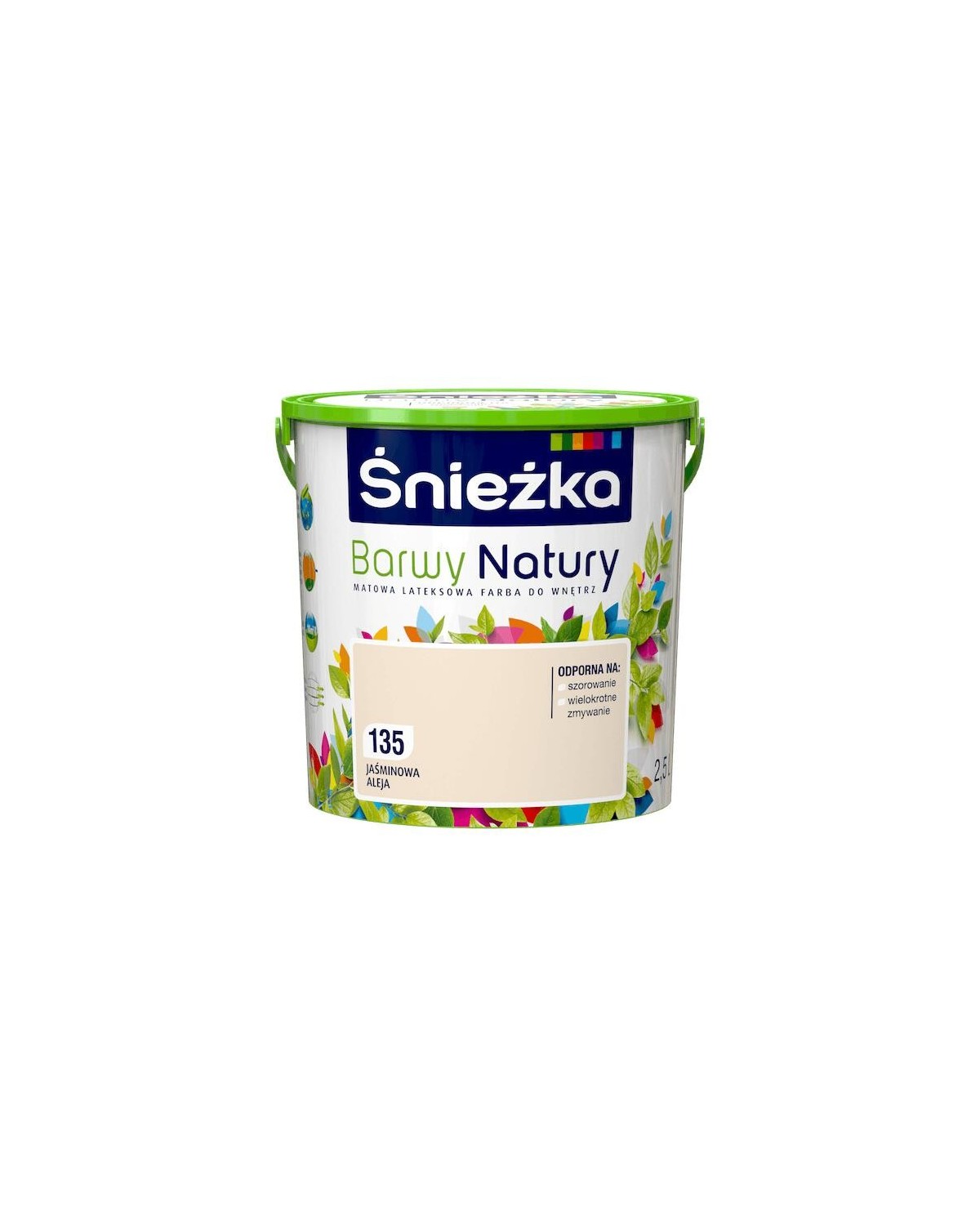 Barwy Natury: Jaśminowa Aleja 135 Poj. 2,5L - Naturalne Kolory Barwy Natury: Jaśminowa Aleja 135 Poj. 2,5L - Naturalne Kolory