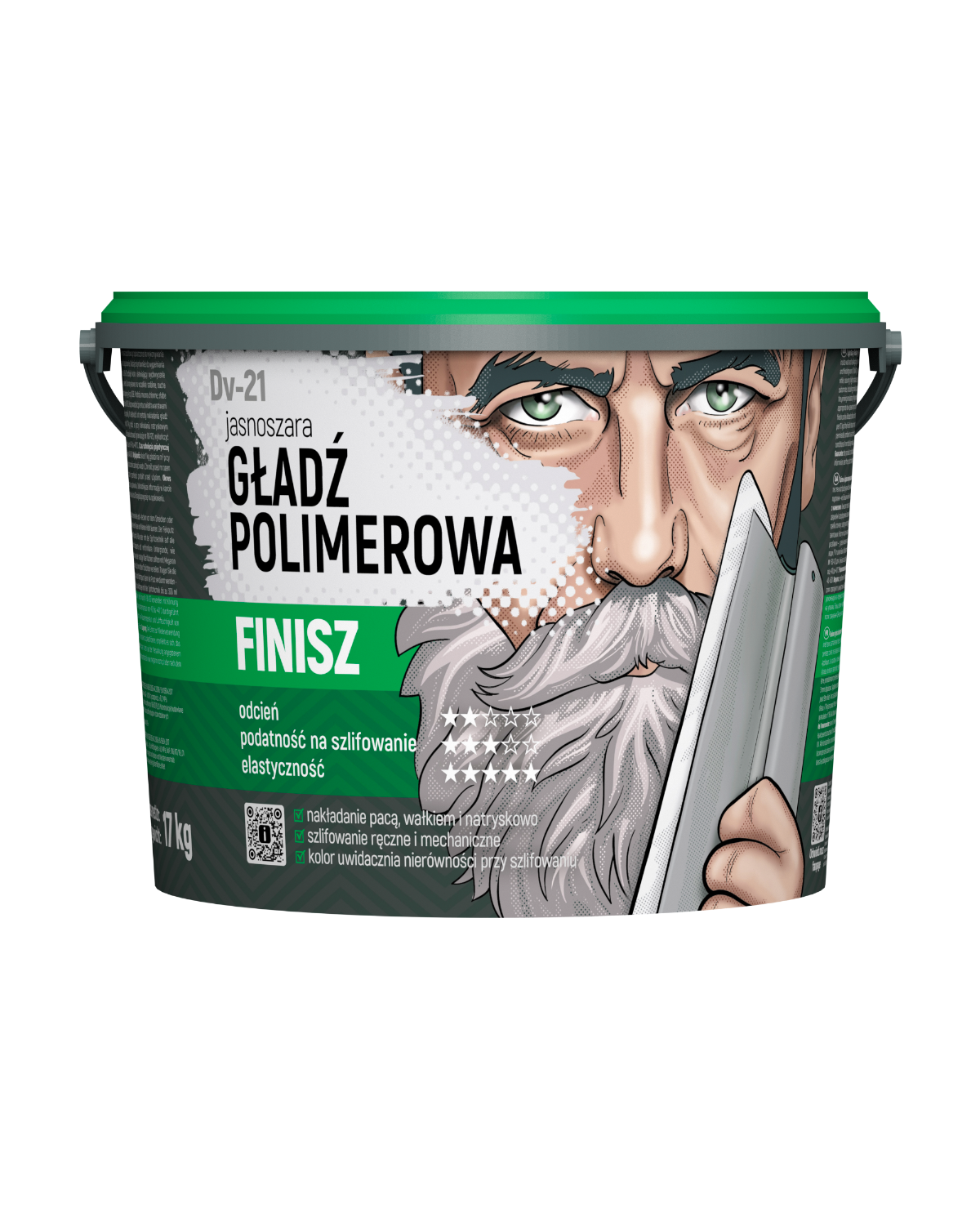 ŚMIG Gotowa gładź polimerowa DV-21 17kg ŚMIG Gotowa gładź polimerowa DV-21 17kg