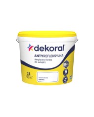 Farba akrylowa antyrefleksyjna Polinak Plus 3 L DEKORAL - najlepsza! Farba akrylowa antyrefleksyjna Polinak Plus 3 L DEKORAL - najlepsza!